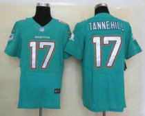 Nike Dolphins -17 Ryan Tannehill Aqua Green Team Color Stitched NFL Elite Jersey