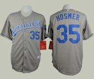 Kansas City Royals -35 Eric Hosmer Grey Road Cool Base Stitched MLB Jersey
