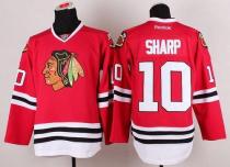 Chicago Blackhawks -10 Patrick Sharp Stitched Red NHL Jersey