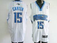 Orlando Magic -15 Vince Carter Stitched White NBA Jersey