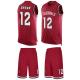Cardinals -12 John Brown Red Team Color Stitched NFL Limited Tank Top Suit Jersey