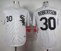 Chicago White Sox -30 David Robertson White Cool Base Stitched MLB Jersey