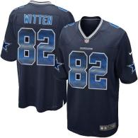 Nike Cowboys -82 Jason Witten Navy Blue Team Color Stitched NFL Limited Strobe Jersey