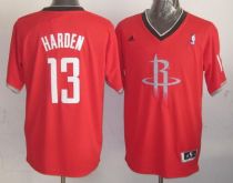 Houston Rockets -13 James Harden Red 2013 Christmas Day Swingman Stitched NBA Jersey