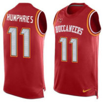 Nike Buccaneers -11 Adam Humphries Red Team Color Stitched NFL Limited Tank Top Jersey