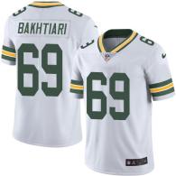 Nike Packers -69 David Bakhtiari White Stitched NFL Vapor Untouchable Limited Jersey