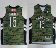 Toronto Raptors -15 Vince Carter Camo Pride Stitched NBA Jersey