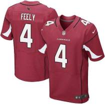 Nike Arizona Cardinals -4 Feely Jersey Red Elite Home Jersey