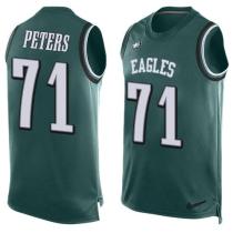 Nike Eagles -71 Jason Peters Midnight Green Team Color Stitched NFL Limited Tank Top Jersey