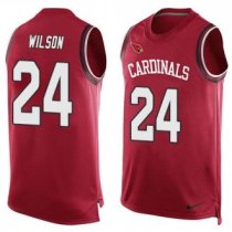Nike Arizona Cardinals -24 Adrian Wilson Red Team Color Men's Stitched NFL Limited Tank Top Jersey