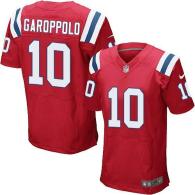Nike New England Patriots -10 Jimmy Garoppolo Red Alternate Mens Stitched NFL Elite Jersey
