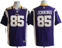 Nike Vikings -85 Greg Jennings Purple Team Color Stitched NFL Limited Jersey