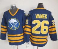 Buffalo Sabres -26 Thomas Vanek Navy Blue CCM Throwback Stitched NHL Jersey