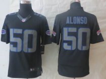 Nike Buffalo Bills 50 Alonso Impact Limited Black Jerseys