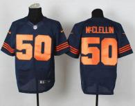 Nike Bears -50 Shea McClellin Navy Blue 1940s Throwback Men's Stitched NFL Elite Jersey