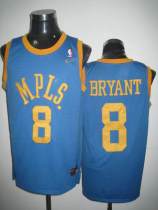 Los Angeles Lakers -8 Kobe Bryant Stitched Baby Blue MPLS NBA Jersey