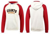 San Francisco Giants Pullover Hoodie White Red