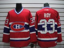 Montreal Canadiens -33 Patrick Roy Stitched Red CH NHL Jersey