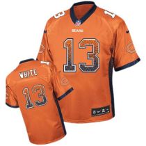 Nike Bears -13 Kevin White Orange Alternate Men's Stitched NFL Elite Drift Fashion Jersey