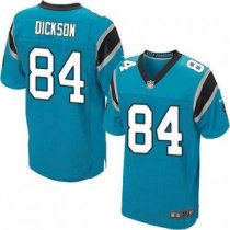 Nike Carolina Panthers -84 Ed Dickson Blue Alternate Stitched NFL Elite Jersey