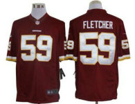 Nike Redskins -59 London Fletcher Burgundy Red Team Color Stitched NFL Limited Jersey
