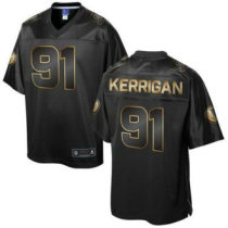 Nike Washington Redskins -91 Ryan Kerrigan Pro Line Black Gold Collection Stitched NFL Game Jersey