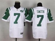 Nike Jets -7 Geno Smith White NFL Elite Jersey