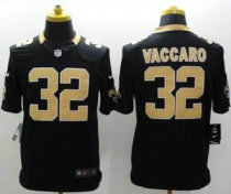 Nike New Orleans Saints -32 Kenny Vaccaro Black Team Color NFL Limited jersey