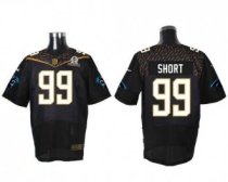 Nike Carolina Panthers -99 Kawann Short Black 2016 Pro Bowl Stitched NFL Elite Jersey