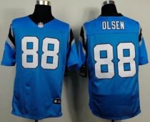 Nike Carolina Panthers -88 Greg Olsen Blue Alternate NFL Elite Jersey
