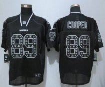 Nike Oakland Raiders -89 Amari Cooper New Lights Out Black Elite Jerseys