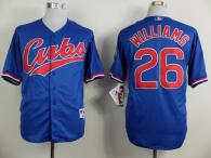 Chicago Cubs -26 Billy Williams Blue 1994 Turn Back The Clock Stitched MLB Jersey