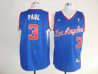Los Angeles Clippers -3 Chris Paul Blue Stitched NBA Jersey