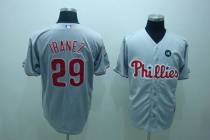 Philadelphia Phillies #29 Raul Ibanez Stitched Grey MLB Jersey