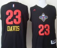 New Orleans Pelicans -23 Anthony Davis Black New Fashion Stitched NBA Jersey