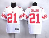 Nike New York Giants #21 Landon Collins White Men's Stitched NFL Elite Jersey