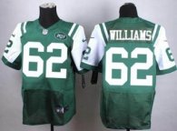 Nike New York Jets -62 Leonard Williams Green Team Color NFL Elite Jersey