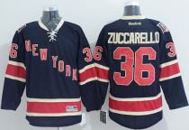 New York Rangers -36 Mats Zuccarello Navy Blue Alternate Stitched NHL Jersey