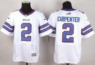 Nike Bills -2 Dan Carpenter White Men's Stitched NFL New Elite Jersey