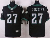 Nike Philadelphia Eagles #27 Malcolm Jenkins Black Alternate Men's Stitched NFL Elite Jersey