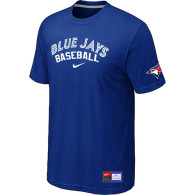 Toronto Blue Jays Blue Nike Short Sleeve Practice T-Shirt