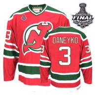 New Jersey Devils -3 Ken Daneyko 2012 Stanley Cup Finals Red Green CCM Team Classic Stitched NHL Jer