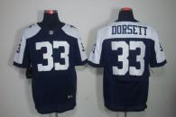 Nike Dallas Cowboys #33 Tony Dorsett Navy Blue Thanksgiving Throwback Men's Stitched NFL Elite Jerse