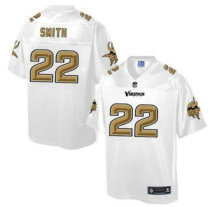 Nike Minnesota Vikings -22 Harrison Smith White NFL Pro Line Fashion Game Jersey