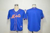 New York Mets Blank Blue Alternate Home Cool Base Stitched MLB Jersey