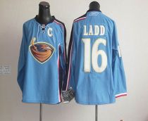 Thrashers -16 Ladd Stitched Blue NHL Jersey