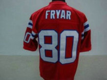 Michell & Ness Patriots -80 Irving Fryar Red Stitched Throwback NFL Jersey