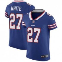 Nike Bills -27 Tre Davious White Royal Blue Team Color Stitched NFL Vapor Untouchable Elite Jersey