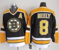 Boston Bruins -8 Cam Neely Black CCM Throwback New Stitched NHL Jersey