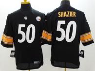 Nike Pittsburgh Steelers #50 Ryan Shazier Black Men's Stitched NFL Elite Jersey